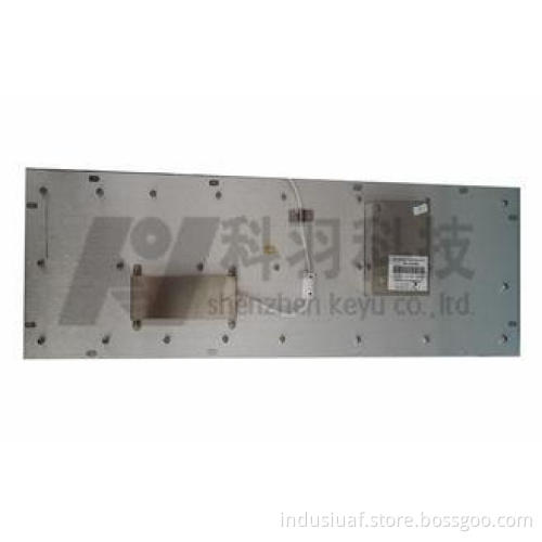 Stainless Steel Industrial Keyboard With Touchpad , Full Fu